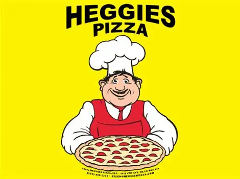 Higgies Pizza Served